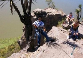  Sicherung des Abseilabstiegs 